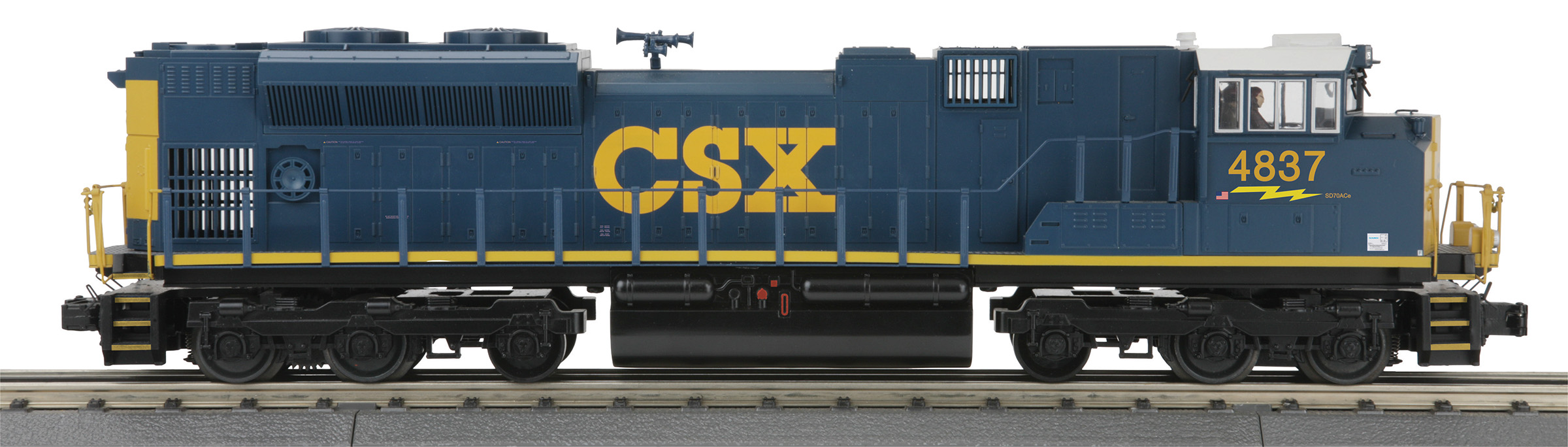 CSX O Gauge RailKing SD70ACe Imperial Diesel Engine With Proto