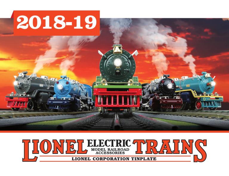 Lionel Trains 2018-19 catalog