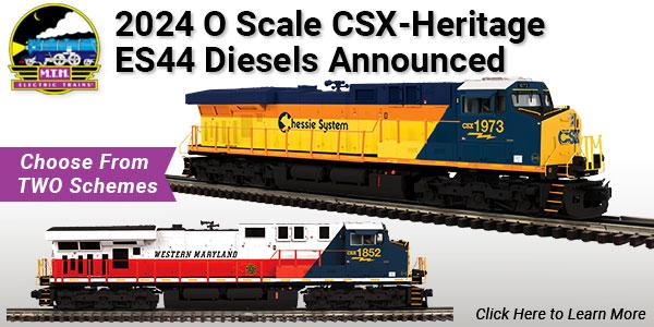 O Scale ES44 Diesel Announcement