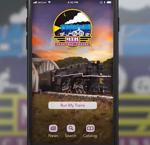 DCS Phone App screen shot