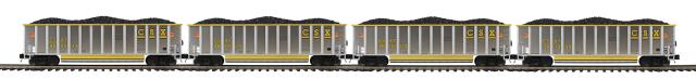 Premier CSX Coalporter Hopper Set