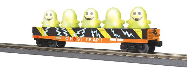 Ghost Trap Gondola Car w/Flickering Lighted Ghosts