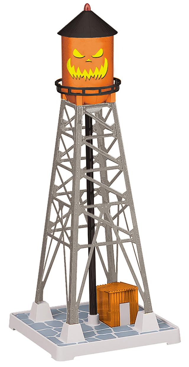 Halloween #193 Industrial Water Tower With LEDs