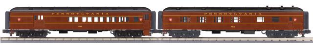 RailKing 2-Car 60’ Madison Combo/Diner Set