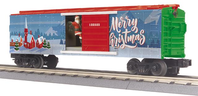 Operating Box Car w/Santa
