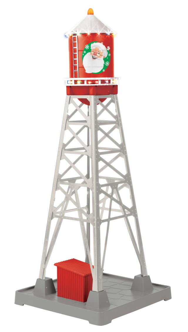 #193 Industrial Water Tower With LEDs
