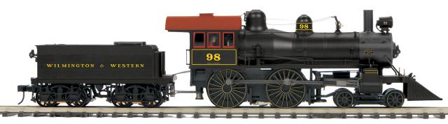 Premier 4-4-0 American Steam Engine (70” Hi-Rail Wheels)