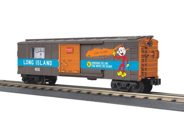 RailKing Box Car w/Power Meter