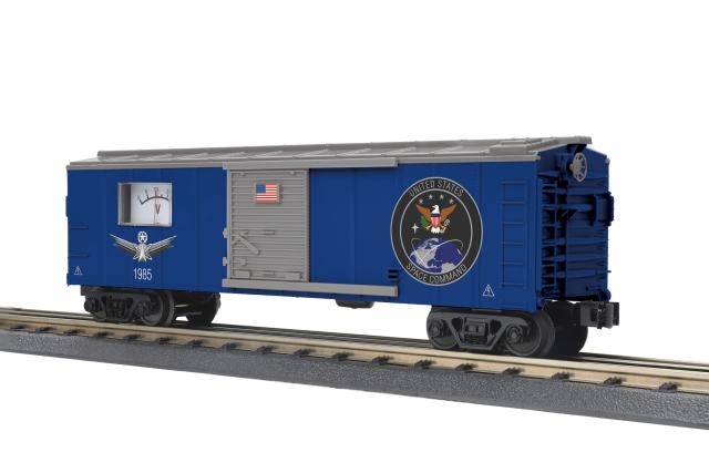 RailKing Box Car w/Power Meter