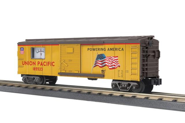 RailKing Box Car w/Power Meter