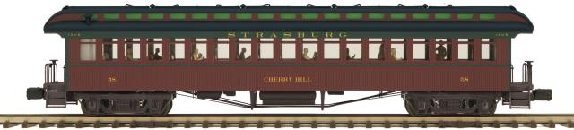 64’ Woodsided Coach Car