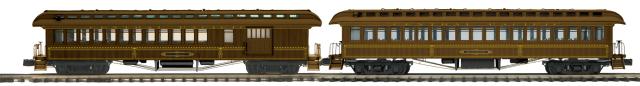 Premier 2-Car 64’ Woodsided Passenger Add-On Set