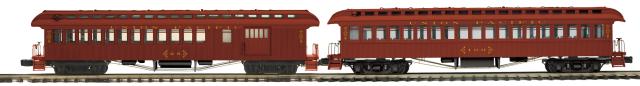 2-Car 64’ Woodsided Passenger Add-On Set