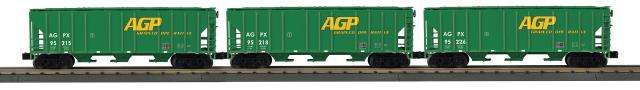 RailKing 3-Car Ps-2 Discharge Hopper Set
