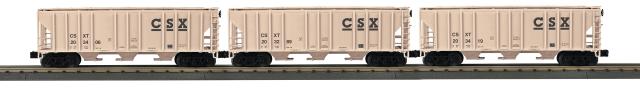 RailKing 3-Car Ps-2 Discharge Hopper Set