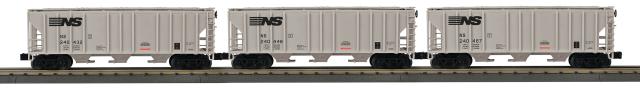 RailKing 3-Car Ps-2 Discharge Hopper Set
