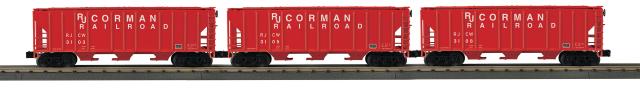 RailKing 3-Car Ps-2 Discharge Hopper Set