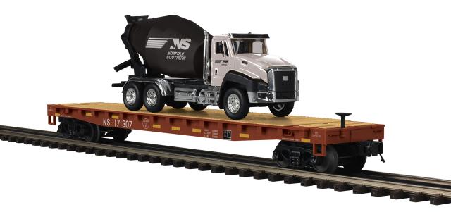 Premier Flat Car with Cement Truck