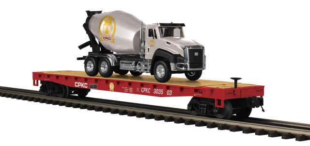 Premier Flat Car with Cement Truck