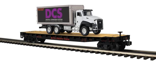 Premier Flat Car with Box Truck