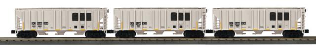 RailKing 3-Car Ps-2 Discharge Hopper Set