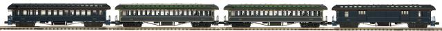 Premier 4-Car 64’ Woodsided Passenger Set