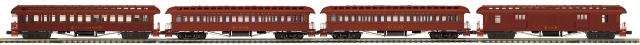 Premier 4-Car 64’ Woodsided Passenger Set