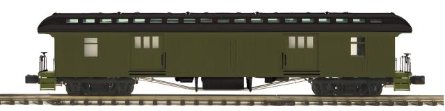 64’ Woodsided Baggage Car