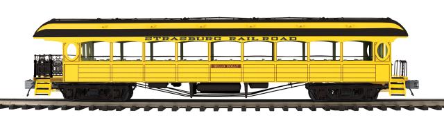 Premier 64’ Open Air Woodsided Passenger Car