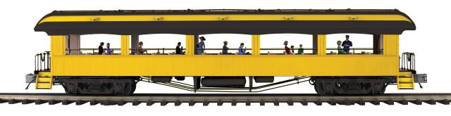 Premier 64’ Open Air Woodsided Passenger Car