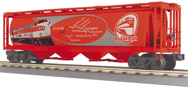 RailKing 4-Bay Cylindrical Hopper 