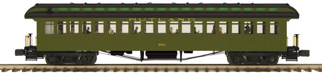 64’ Woodsided Passenger Car