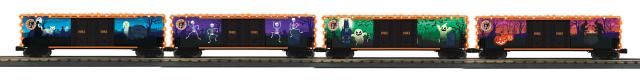 RailKing Double Door Box Car 4-Car set