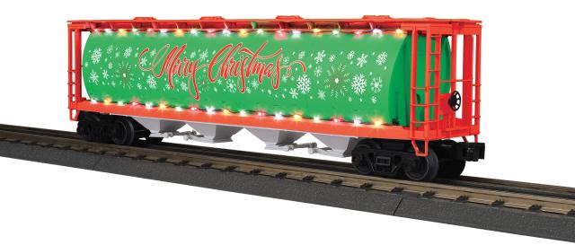 RailKing 4-Bay Cylindrical Hopper with LEDs