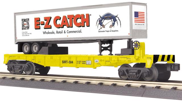 RailKing Flat with Trailer