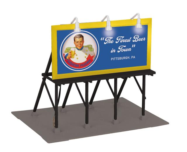 RailKing Lighted Billboard