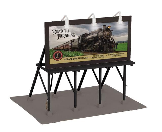 RailKing Lighted Billboard