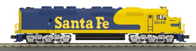 Santa Fe O Scale RailKing FP45 Diesel Engine With Proto