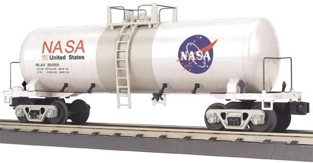NASA O Gauge RailKing Modern Tank Car | MTH Trains