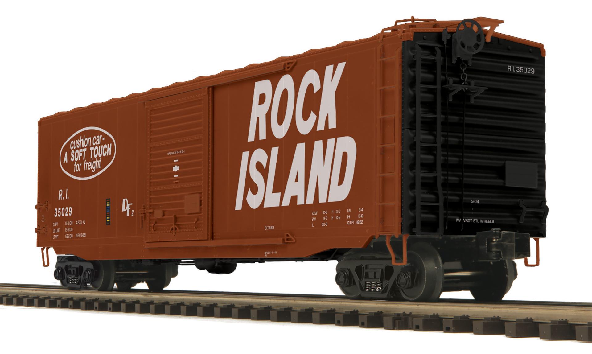 Rock Island O Scale Premier 50’ Ps-1 Box Car w/Youngstown Standard Door ...