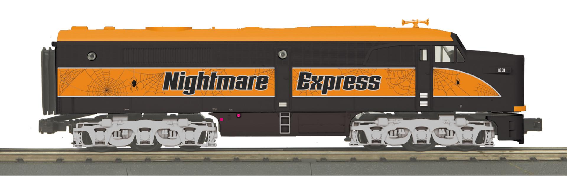 Halloween Box Car w/Glowing LEDs