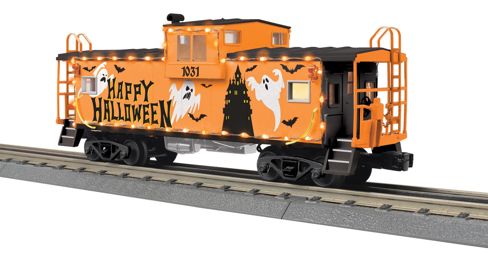 Halloween Extended Vision Caboose with LED Lights