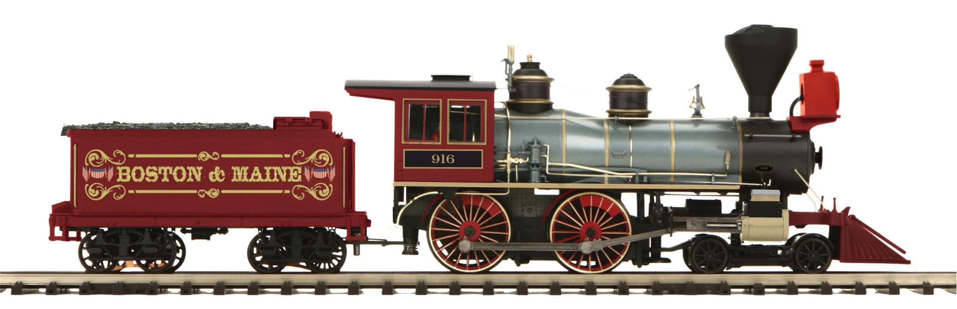 Premier 4-4-0 American Steam Engine (70” Hi-Rail Wheels)