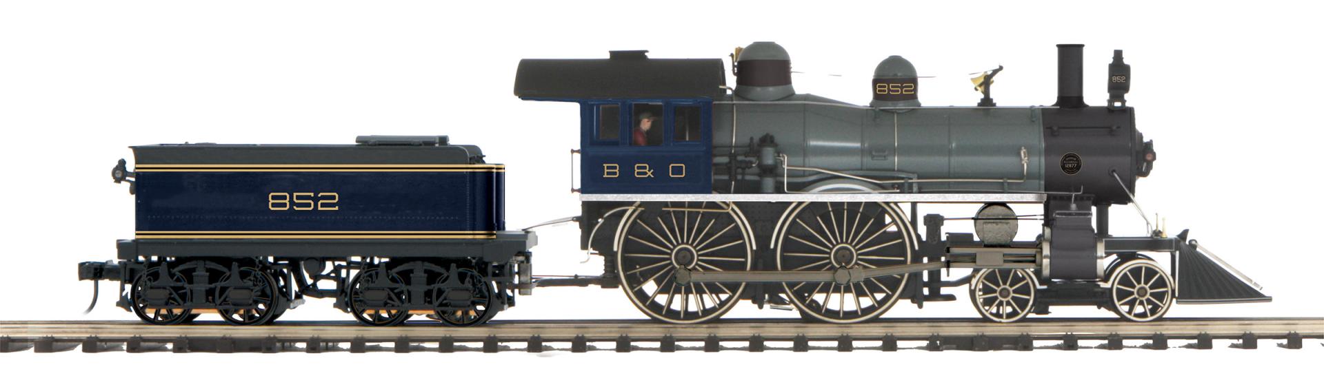 Premier 4-4-0 American Steam Engine (70” Hi-Rail Wheels)