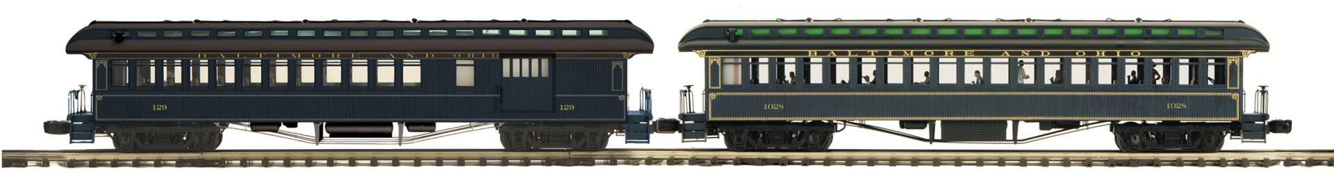 Premier 2-Car 64’ Woodsided Passenger Add-On Set