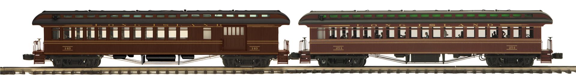 Premier 2-Car 64’ Woodsided Passenger Add-On Set