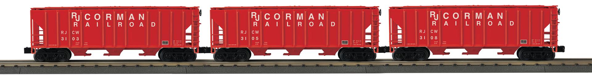 RailKing 3-Car Ps-2 Discharge Hopper Set