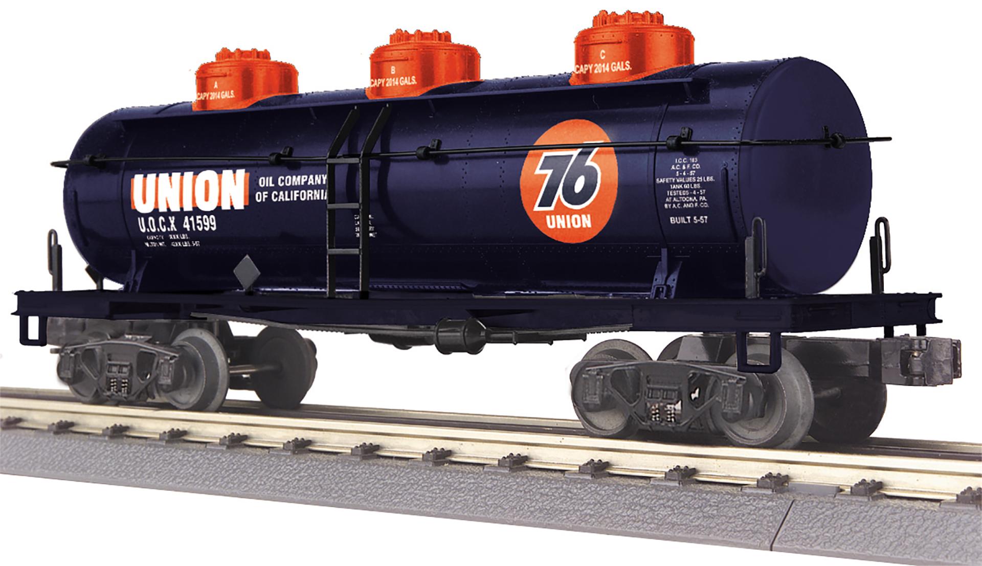 RailKing 3-Dome Tank Car