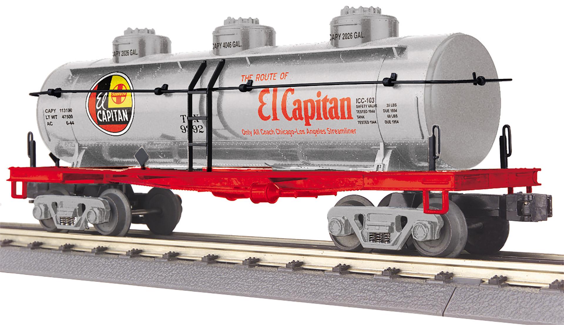 RailKing 3-Dome Tank Car