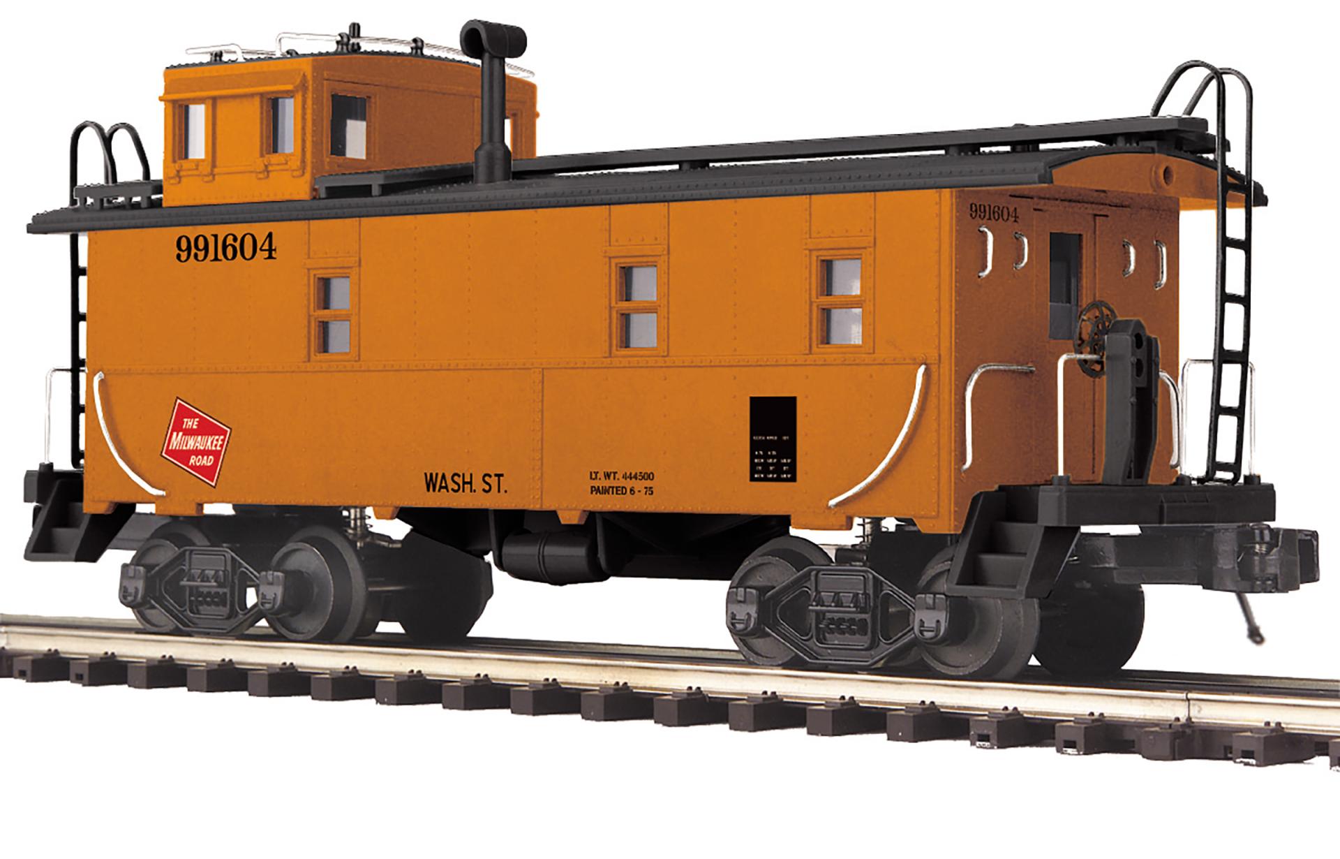 O Scale Premier Milwaukee Road Steel Caboose | MTH Trains